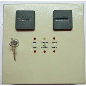 Viomtron Πίνακας Αυτονομίας 2 Διαμερισμάτων με Διόδους και Ωρομετρητές Έξυπνες συσκευές / Αυτοματισμοί Onetrade